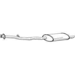 Koncový tlmič výfuku BOSAL 283-285