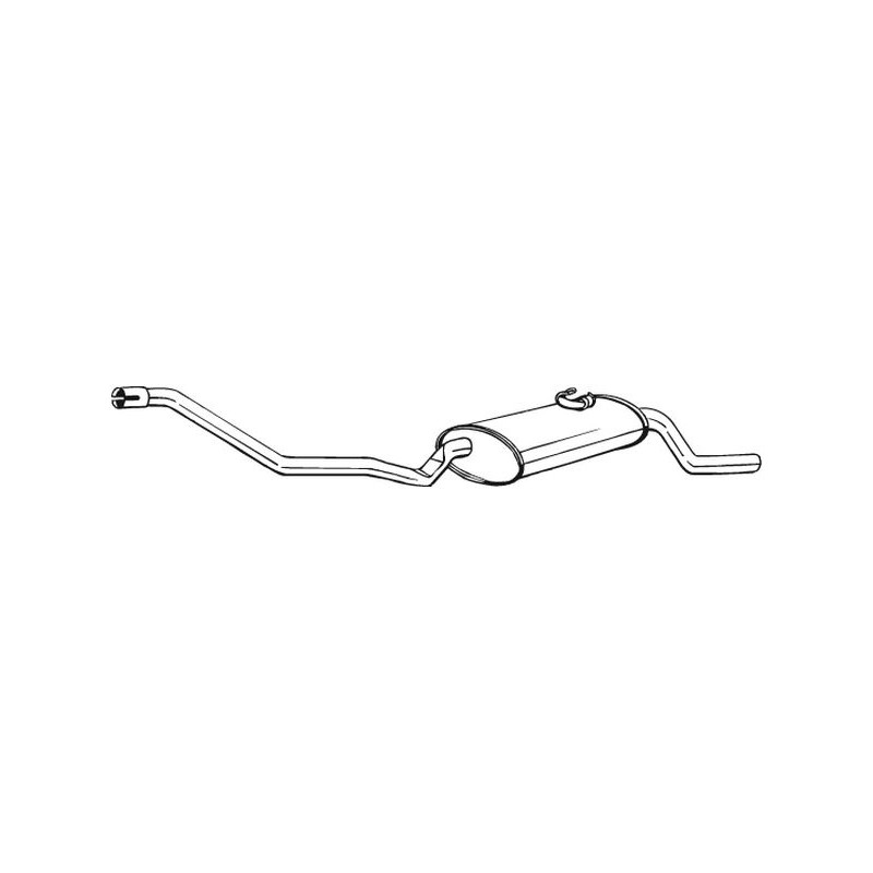 Koncový tlmič výfuku BOSAL 283-561