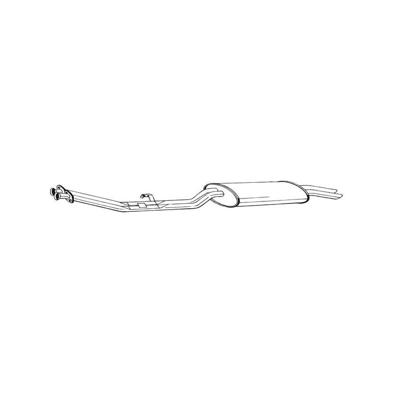 Koncový tlmič výfuku BOSAL 285-053