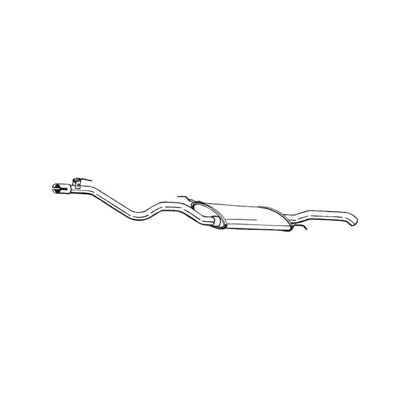 Koncový tlmič výfuku BOSAL 285-901