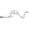 Koncový tlmič výfuku BOSAL 287-203