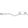 Koncový tlmič výfuku BOSAL 287-871