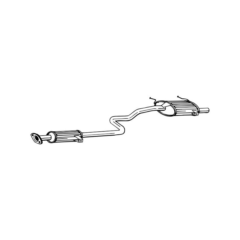 Koncový tlmič výfuku BOSAL 288-091