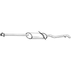 Koncový tlmič výfuku BOSAL 289-023