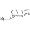 Stredný tlmič výfuku BOSAL 175-123