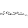 Stredný tlmič výfuku BOSAL 200-361