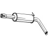 Stredný tlmič výfuku BOSAL 220-039