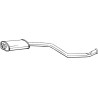 Stredný tlmič výfuku BOSAL 279-101