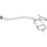 Stredný tlmič výfuku BOSAL 279-241