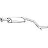 Stredný tlmič výfuku BOSAL 281-067