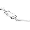 Stredný tlmič výfuku BOSAL 281-465