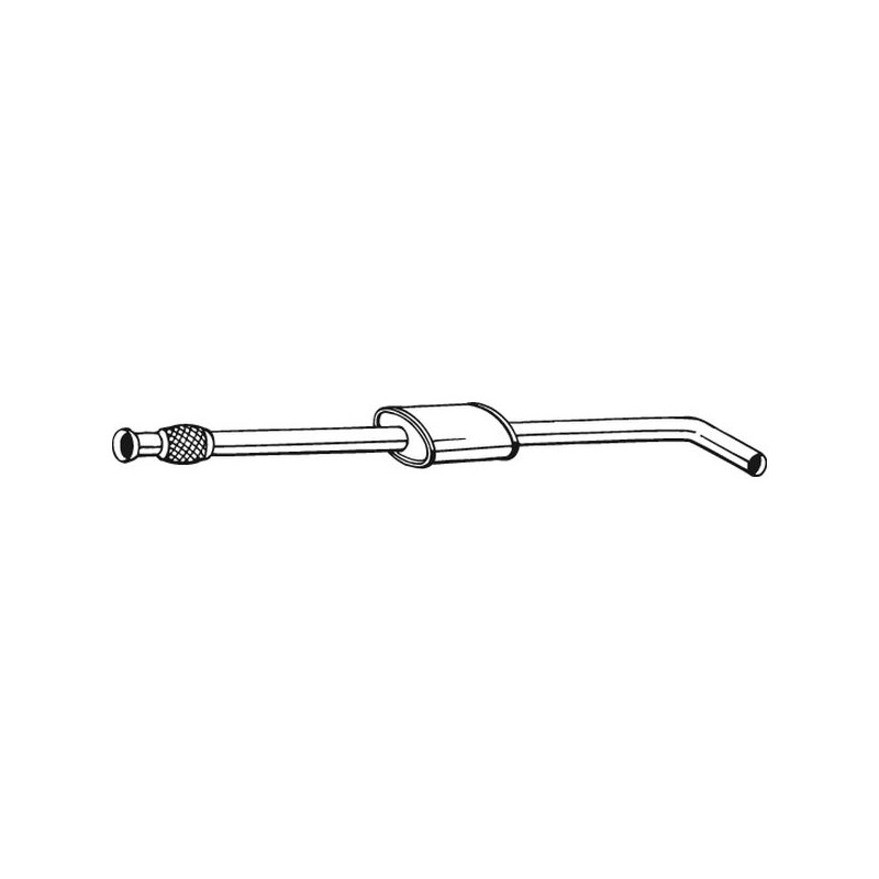 Stredný tlmič výfuku BOSAL 282-427