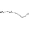 Stredný tlmič výfuku BOSAL 282-795