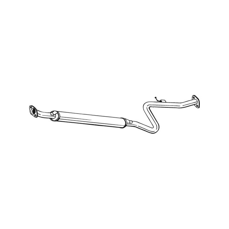 Stredný tlmič výfuku BOSAL 283-377