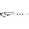 Stredný tlmič výfuku BOSAL 283-705