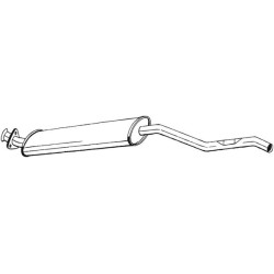 Stredný tlmič výfuku BOSAL 283-907
