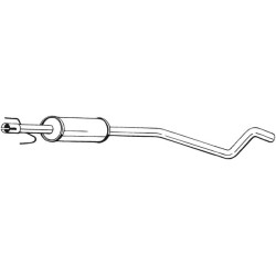 Stredný tlmič výfuku BOSAL 284-317
