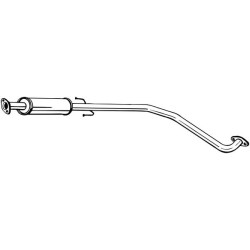 Stredný tlmič výfuku BOSAL 284-337