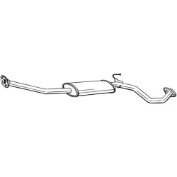 Stredný tlmič výfuku BOSAL 284-553