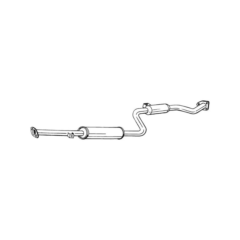 Stredný tlmič výfuku BOSAL 285-303