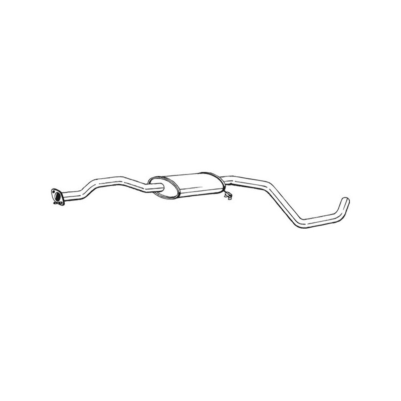 Stredný tlmič výfuku BOSAL 285-847