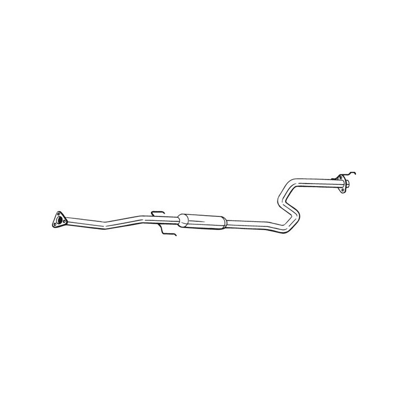 Stredný tlmič výfuku BOSAL 287-123