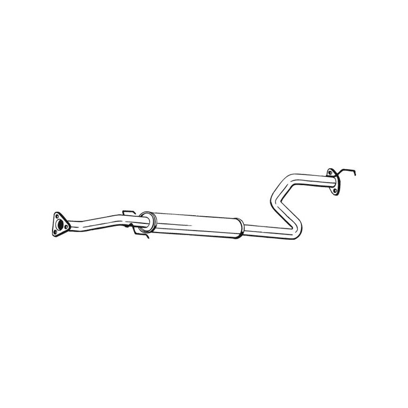 Stredný tlmič výfuku BOSAL 287-213