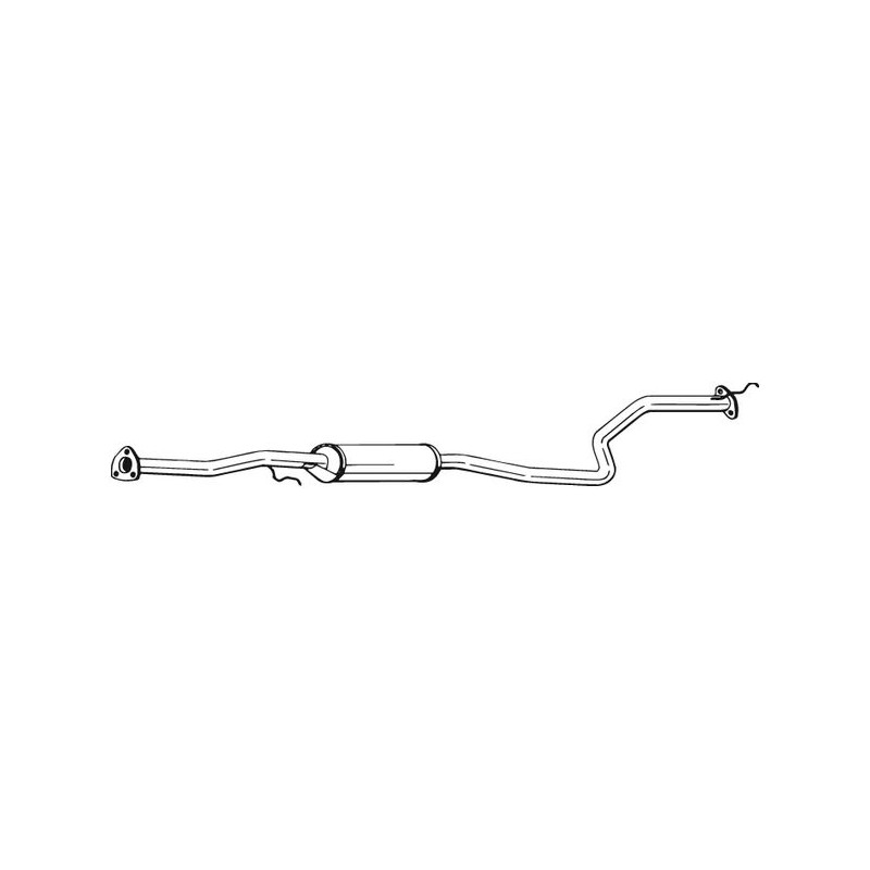 Stredný tlmič výfuku BOSAL 287-251