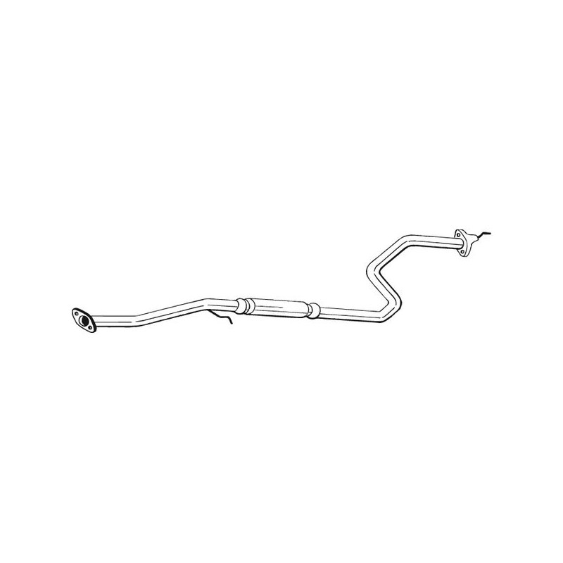 Stredný tlmič výfuku BOSAL 292-119