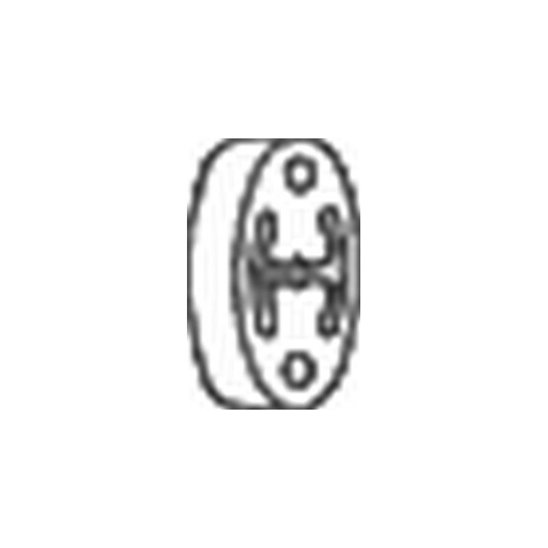 Gumový popruhBOSAL 255-134