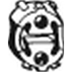 Gumový popruhBOSAL 255-162