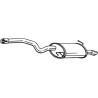 Koncový tlmič výfuku BOSAL 105-229