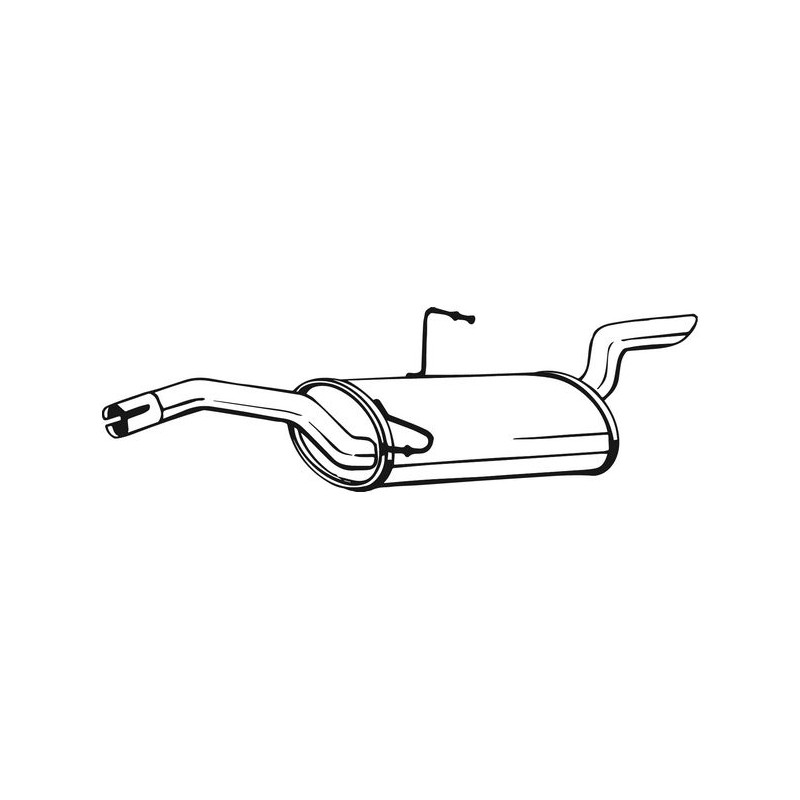 Koncový tlmič výfuku BOSAL 148-103