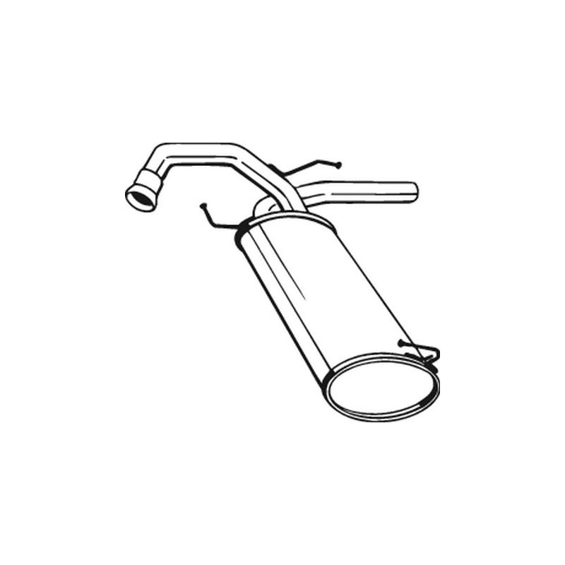 Koncový tlmič výfuku BOSAL 148-171