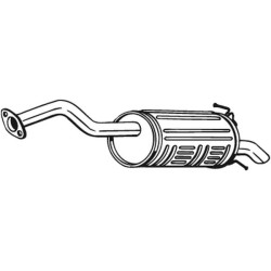 Koncový tlmič výfuku BOSAL 163-055