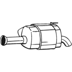 Koncový tlmič výfuku BOSAL 165-023
