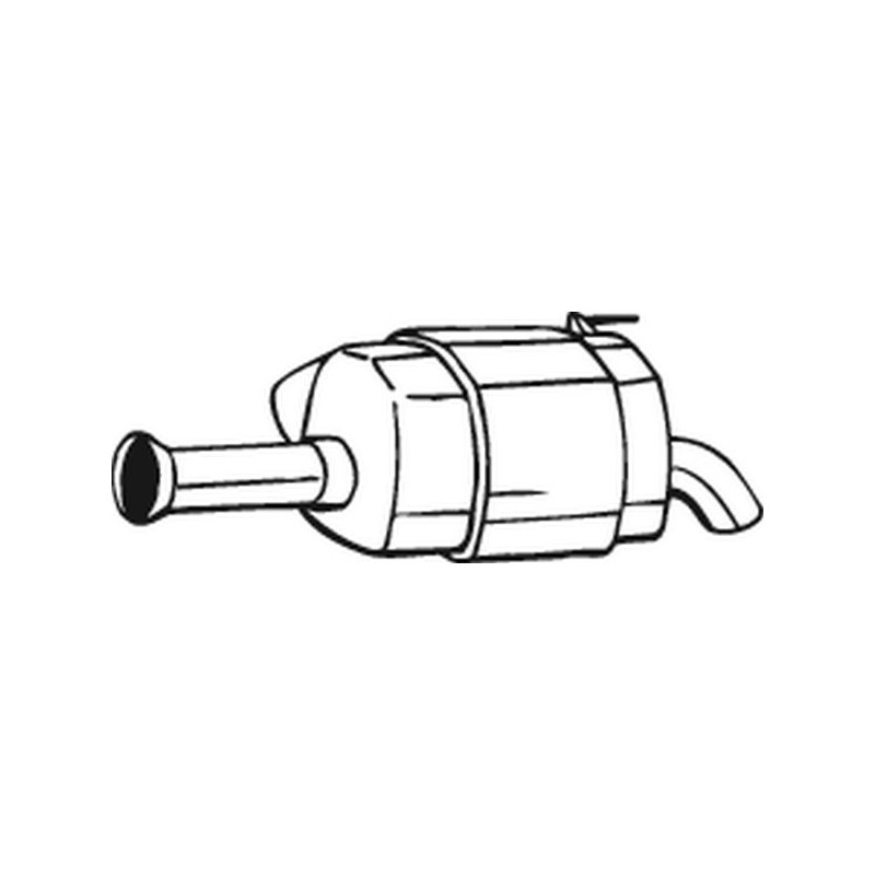 Koncový tlmič výfuku BOSAL 165-023