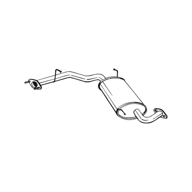Koncový tlmič výfuku BOSAL 169-219