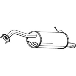 Koncový tlmič výfuku BOSAL 171-197