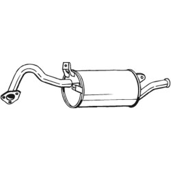 Koncový tlmič výfuku BOSAL 177-159