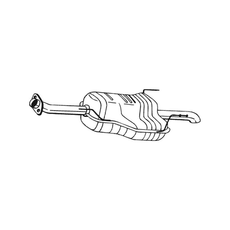 Koncový tlmič výfuku BOSAL 185-149
