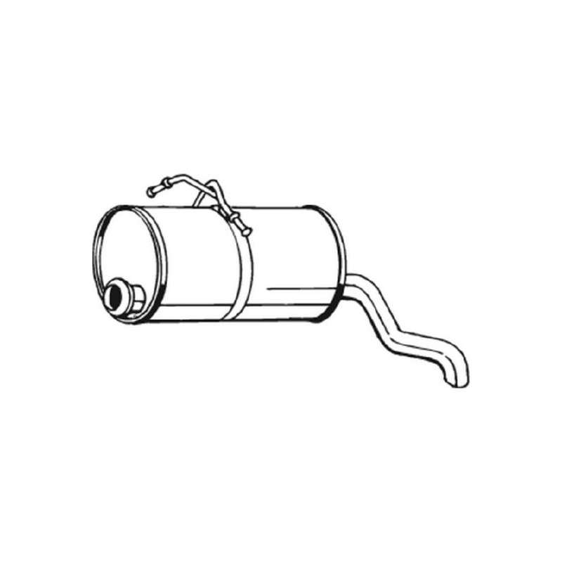 Koncový tlmič výfuku BOSAL 190-129