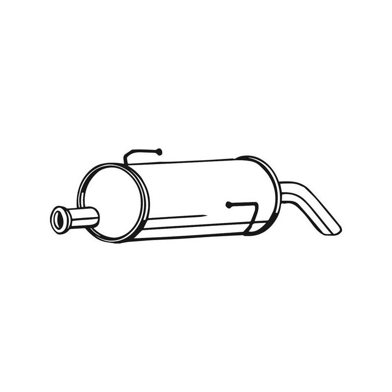 Koncový tlmič výfuku BOSAL 190-137