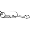 Koncový tlmič výfuku BOSAL 190-169