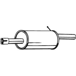 Koncový tlmič výfuku BOSAL 200-555