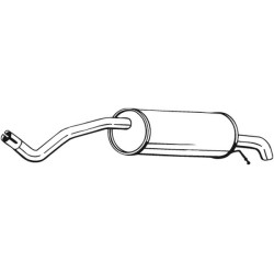Koncový tlmič výfuku BOSAL 220-011