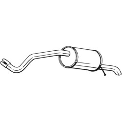 Koncový tlmič výfuku BOSAL 227-019