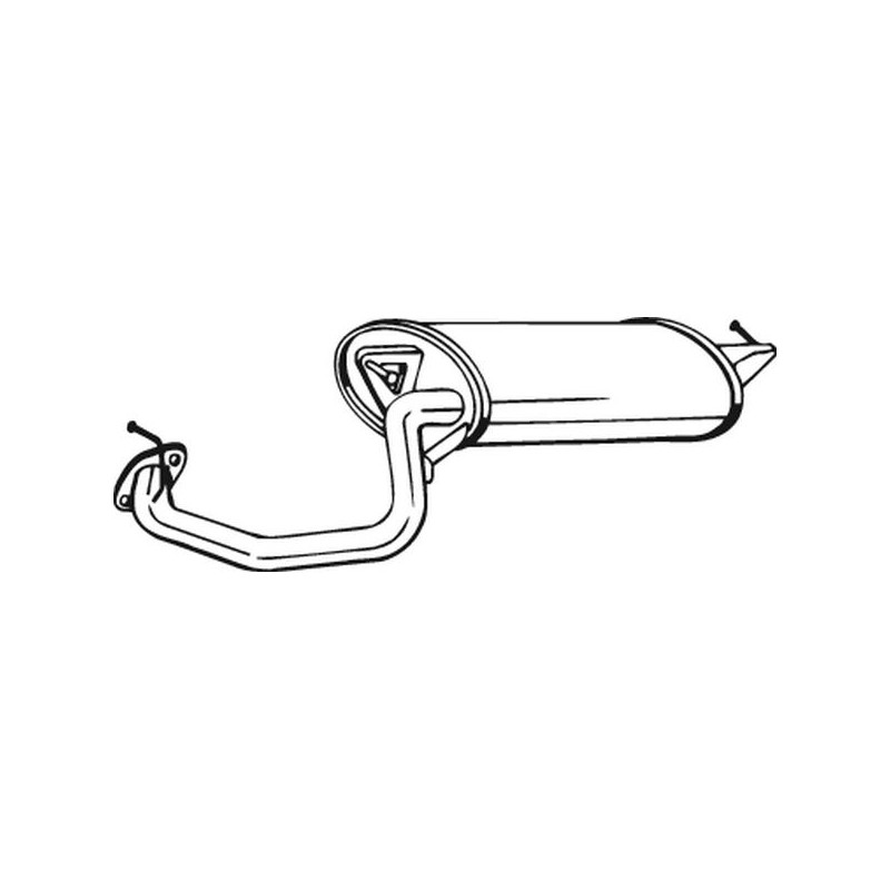 Koncový tlmič výfuku BOSAL 228-151