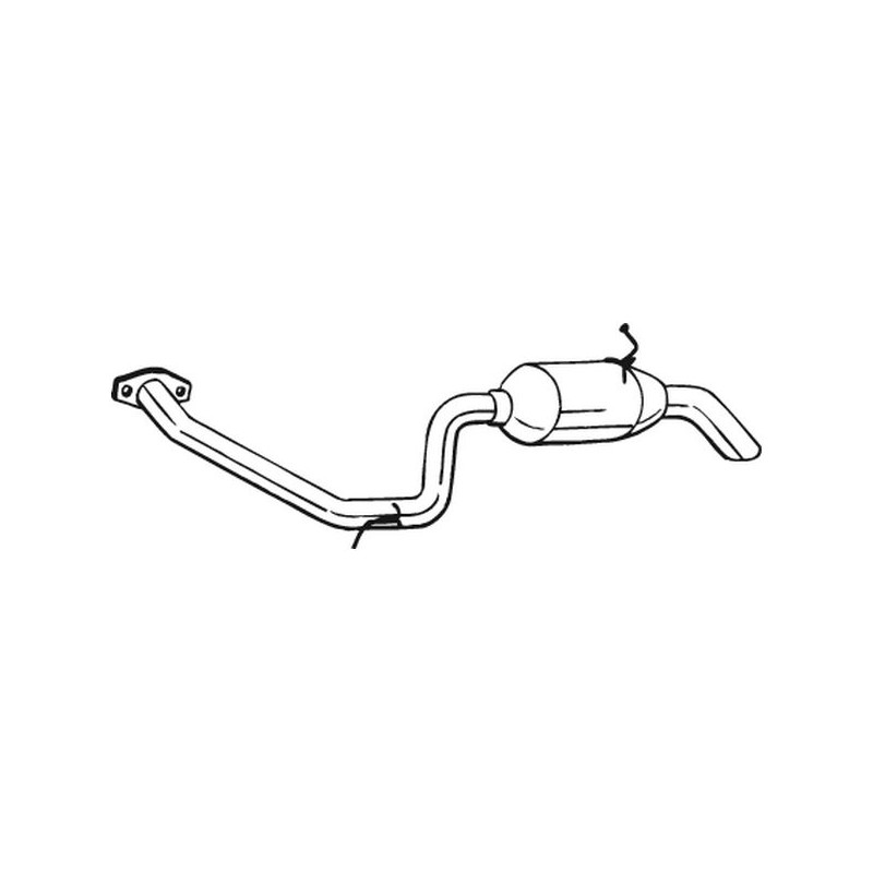 Koncový tlmič výfuku BOSAL 228-163