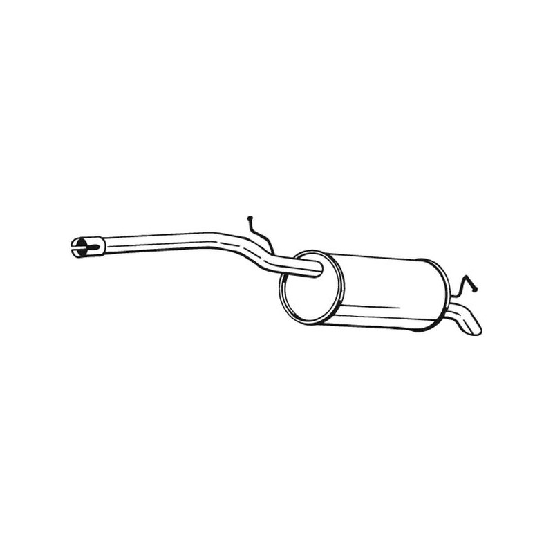 Koncový tlmič výfuku BOSAL 233-059